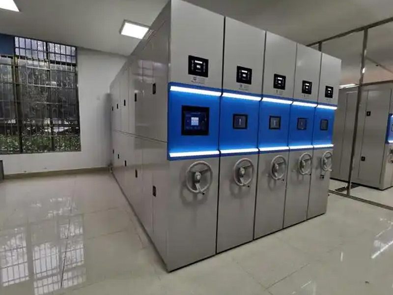 某市檔案館智能檔案柜